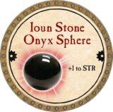 Ioun Stone Onyx Sphere