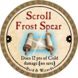 Scroll Frost Spear