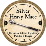 Silver Heavy Mace