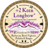 +2 Keen Longbow