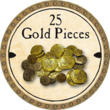 25 Gold Pieces (C)