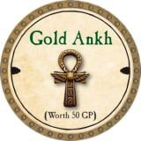 Gold Ankh