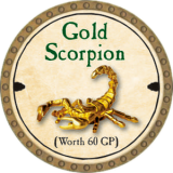 Gold Scorpion