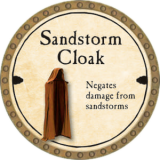 Sandstorm Cloak