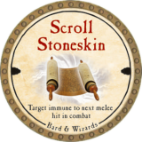 Scroll Stoneskin