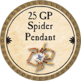 25 GP Spider Pendant