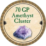 70 GP Amethyst Cluster