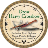 Drow Heavy Crossbow