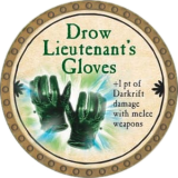 Drow Lieutenant's Gloves