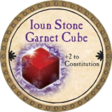 Ioun Stone Garnet Cube