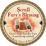 Scroll Fury's Blessing
