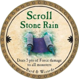 Scroll Stone Rain