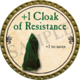 +1 Cloak of Resistance