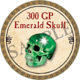 300 GP Emerald Skull