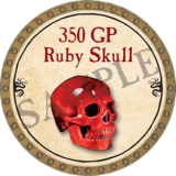 350 GP Ruby Skull