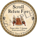 Scroll Refute Fire