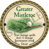 Greater Mistletoe