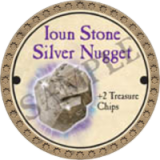 Ioun Stone Silver Nugget