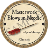 Masterwork Blowgun Needle