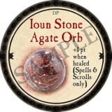 Ioun Stone Agate Orb