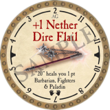 +1 Nether Dire Flail