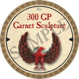 300 GP Garnet Sculpture