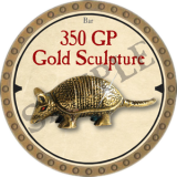 350 GP Gold Sculpture