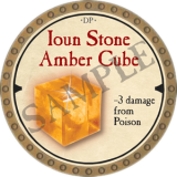 Ioun Stone Amber Cube