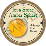 Ioun Stone Amber Sphere