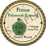 Potion Polymorph (Lemure)