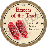 Bracers of the Toad