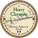 Heavy Claymore