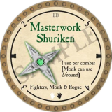 Masterwork Shuriken