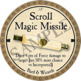 Scroll Magic Missile