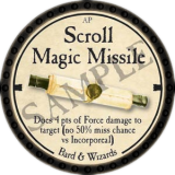 Scroll Magic Missile