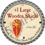 +1 Large Wooden Shield