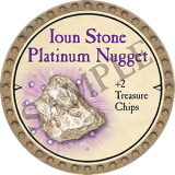 Ioun Stone Platinum Nugget