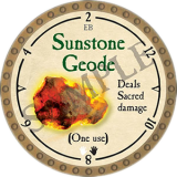 Sunstone Geode
