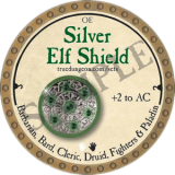 Silver Elf Shield