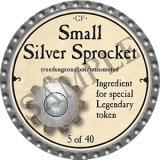 (05 of 40) Small Silver Sprocket