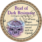 Bead of Dark Resistance