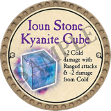 Ioun Stone Kyanite Cube