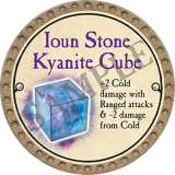 Ioun Stone Kyanite Cube