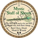 Mystic Staff of Shouts