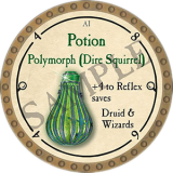 Potion Polymorph (Dire Squirrel)