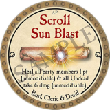 Scroll Sun Blast