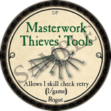 Masterwork Thieves' Tools