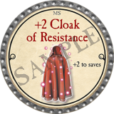 +2 Cloak of Resistance
