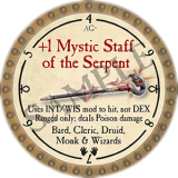 +1 Mystic Staff of the Serpent