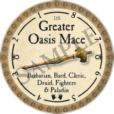 Greater Oasis Mace